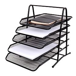 лоток горизонтальный металлический 5 секций