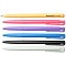 ручка автоматическая шариковая синяя корпус цветной ассорти
