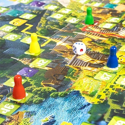 игра настольная ходилка "кубическое королевство" (европодвес)