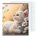 Тетрадь  48л кл. "Солнечные коты" обл. мелов. картон 