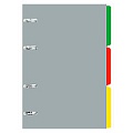 Тетрадь на кольцах 120л "My Notebook. No 6" обл.  цветной пластик