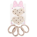 Аксессуары для волос в наборе (2 заколки-зажима+ 4резинки)