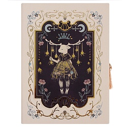 Блокнот 11,6*16,5см 112л обложка карт. с тиснением "золото"