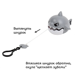 игрушка заводная "акула"