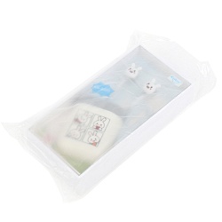 наушники с чехлом серые