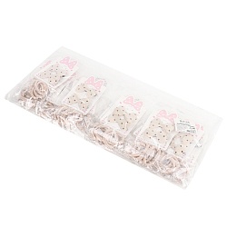 аксессуары для волос в наборе (2 заколки-зажима+ 4резинки)