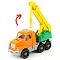 машинка кран "добрыня" строительный 20см