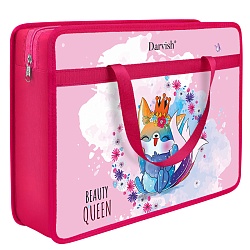 папка детская с ручками "весёлый лисёнок"