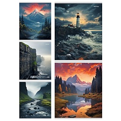 тетрадь  48л кл. "природная красота-1" обложка цветная мелованная