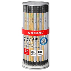карандаш ч/г с ластиком нв "silver/gold"
