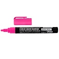 Маркер меловой стираемый Brauberg  розовый, 3 мм