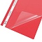 папка-скоросшиватель а4 красная 120/180мкм