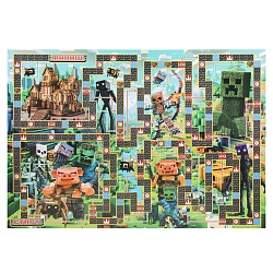 настольная игра ходилка "по мотивам minecraft"