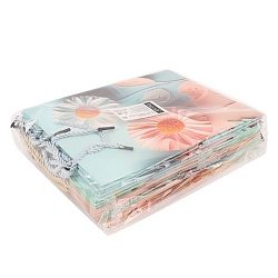 пакет подарочный 18*23*10см  "цветы"