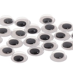 глазки декоративные круглые, 10 мм., 20 шт..