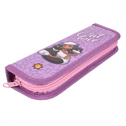 пенал 1отдел. 190* 65мм cat love