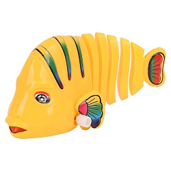 заводная рыбка. игрушка