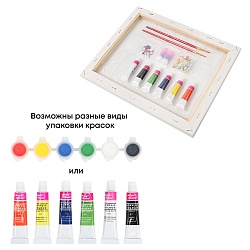 набор для творчества "рисование на холсте" 25*30см