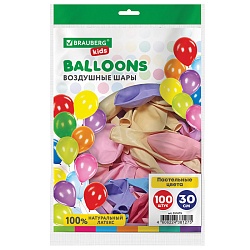 шар воздушный 12" макарунс ассорти  100шт/уп