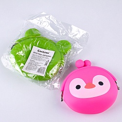 монетница "животные" силиконовая (6 видов) ассорти цвет