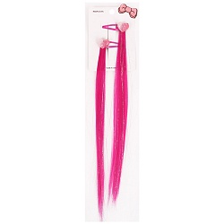 заколка для волос 2 шт. в наборе (клик-клак с прядью)