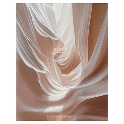 тетрадь на кольцах 160л  "пастельный цвет"