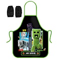 Фартук для труда "My Game", без карманов, с нарукавниками