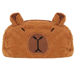 пенал меховой капибара 