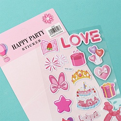 наклейки "happy birthday"