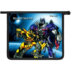 папка для тетрадей а5 на молнии "transformers"