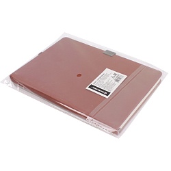 ежедневник а5 недатиров.  80л обложка кож.зам. на металлической застёжке