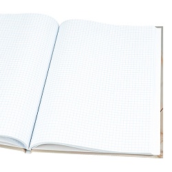 книжка записная  а4  80л "бежевый тон" 7бц, глянц.лам.