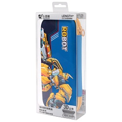 пенал на молнии "робот" ассорти