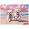 пазлы  500 элементов весёлые щенки