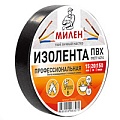 Изолента ПВХ  15мм*20м черная МИЛЕН