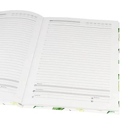 ежедневник  недатированный  а5  80л. "части авокадо" глянц.лам.