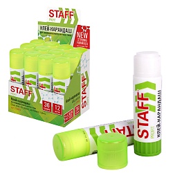 клей-карандаш 36гр staff pvр-основа