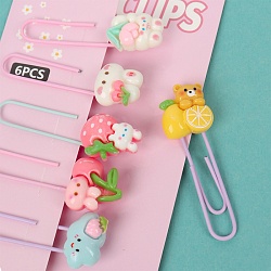 скрепки декоративные ассорти