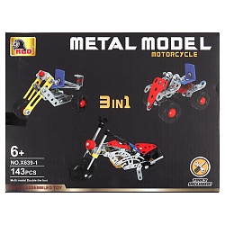конструктор 3 в1 "metal model" 143 дет.