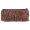 пенал на молнии коричневый