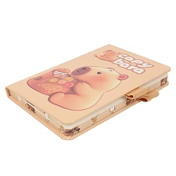 Блокнот 11*16см 80л "Капибара" в клетку