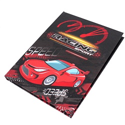 Блокнот подарочный  11*15см 50л "Гонки"