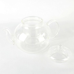 чайник заварочный стеклянный со стекл. ситечком 1100мл