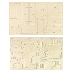 сборная модель из дерева мебель.детская комната