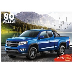 пазлы   80 элементов внедорожник