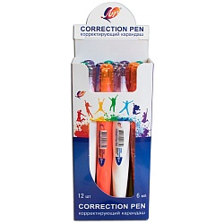 корректирующий карандаш "луч", на растворителе, 6 мл