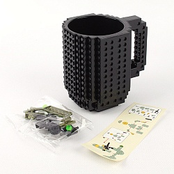 кружка-конструктор 400мл черная