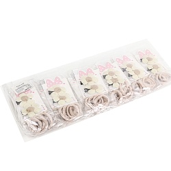 аксессуары для волос в наборе (2 заколки-зажима+ 4резинки)