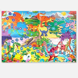 игра ходилка динозавры