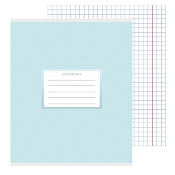 тетрадь  48л кл. "минимализм в пастельных тонах" обложка цветная мелованная